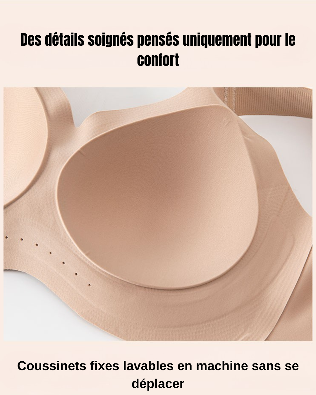 Softiva™ – Soutien-Gorge Confort Invisible au Quotidien.