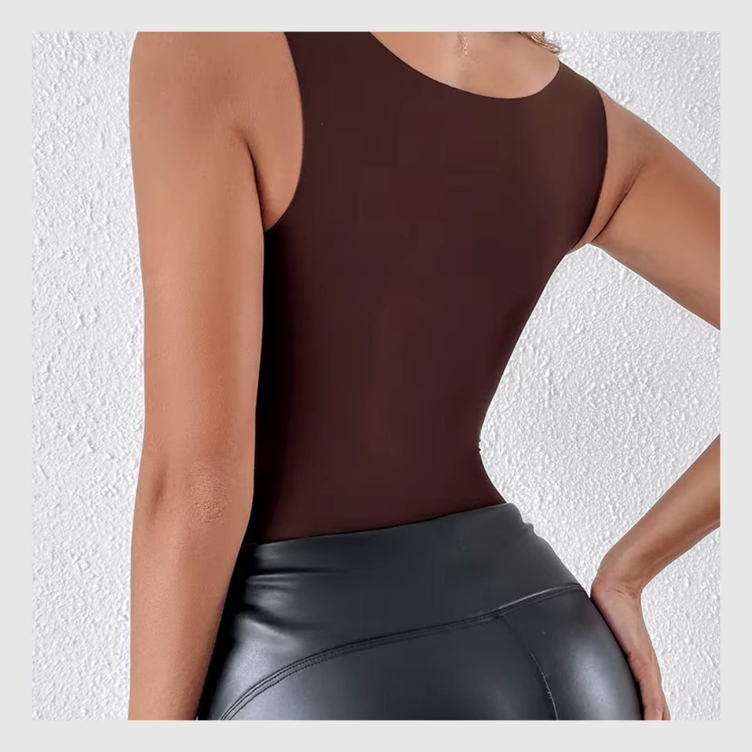 Débardeur shaper en U avec soutien-gorge intégré