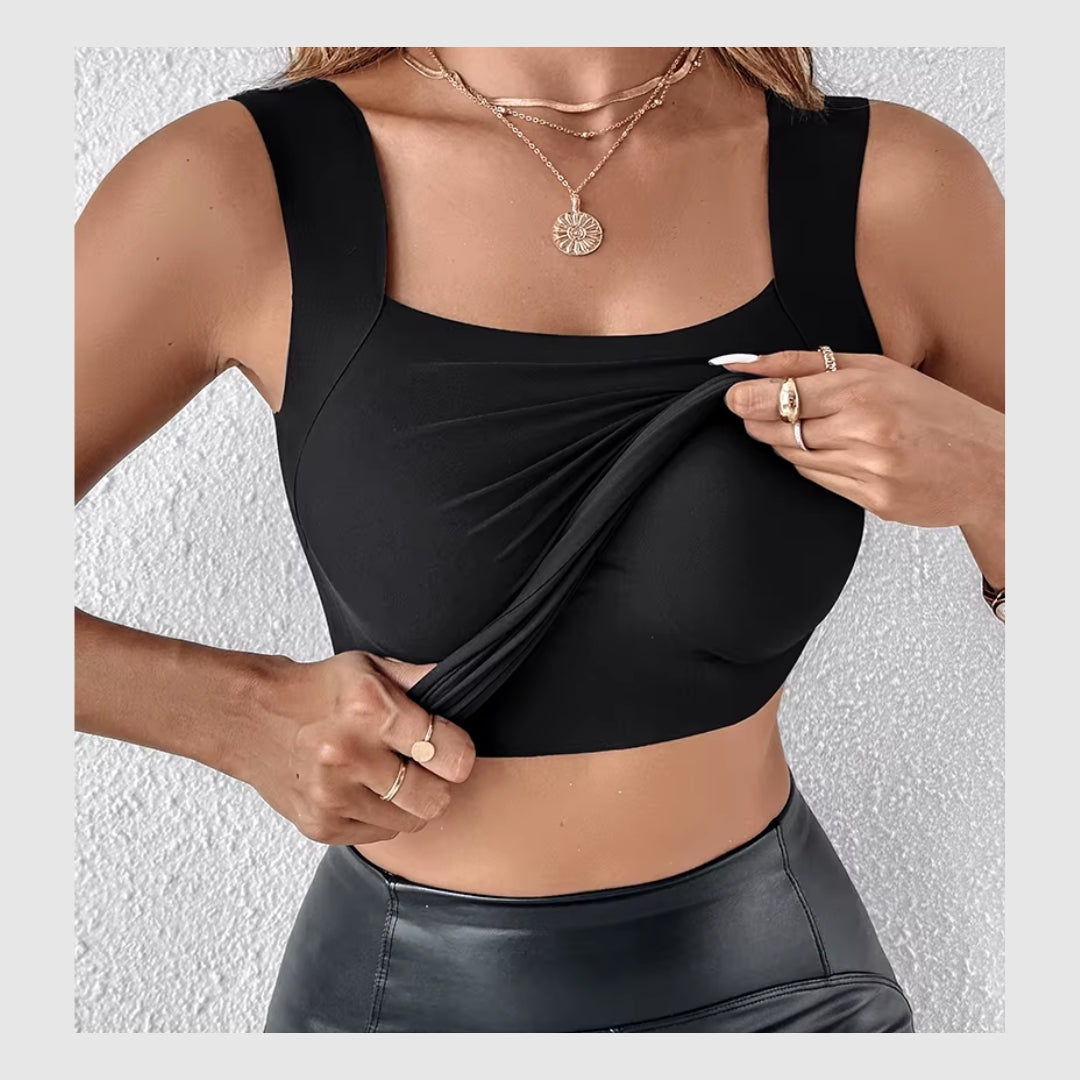 Débardeur shaper en U avec soutien-gorge intégré