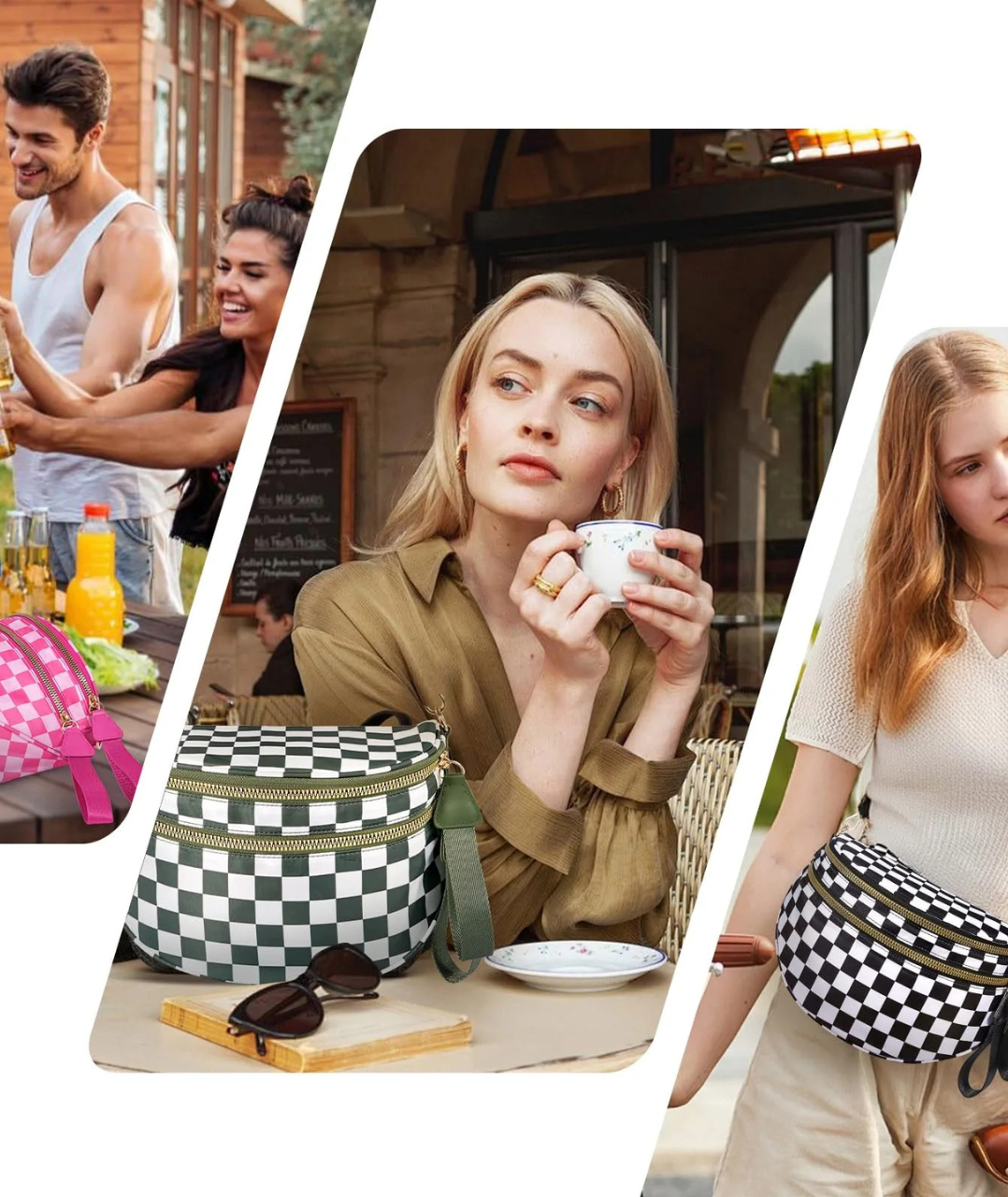 MomEase™– Sac Banane de Sortie Compact & Stylé.