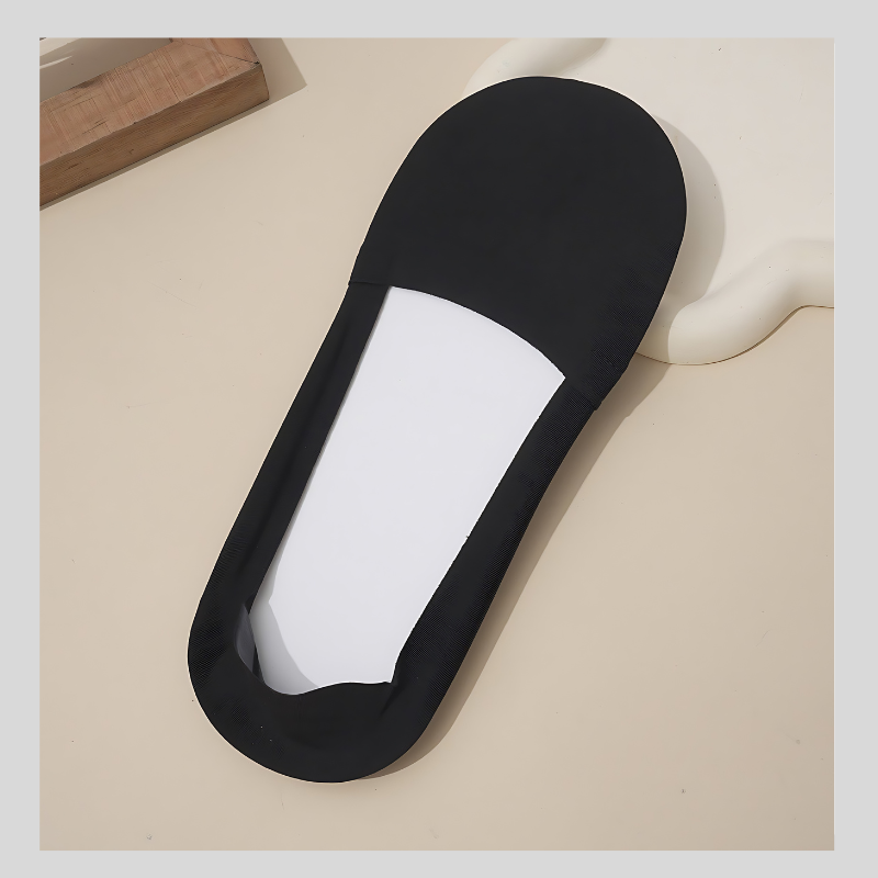 Chaussettes Éclipse™ en Soie Glacée Antidérapantes