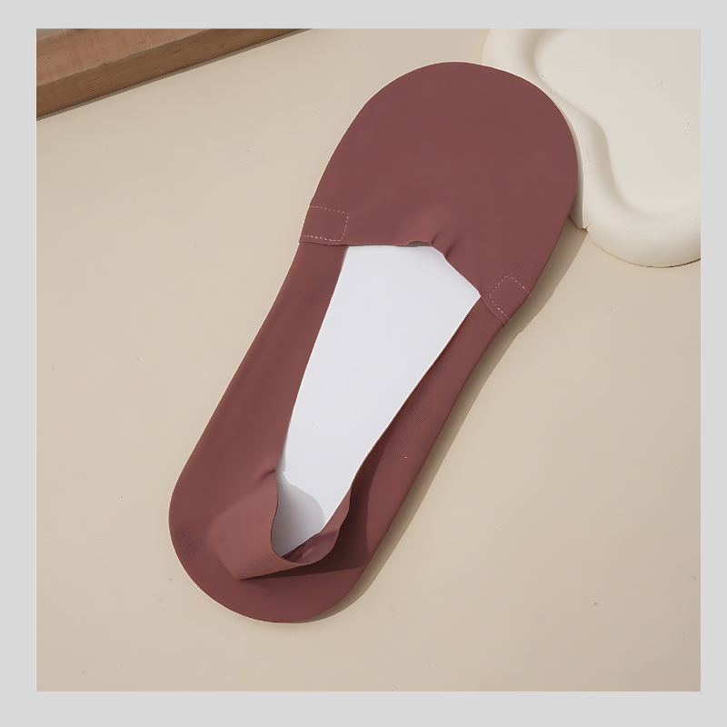 Chaussettes Éclipse™ en Soie Glacée Antidérapantes