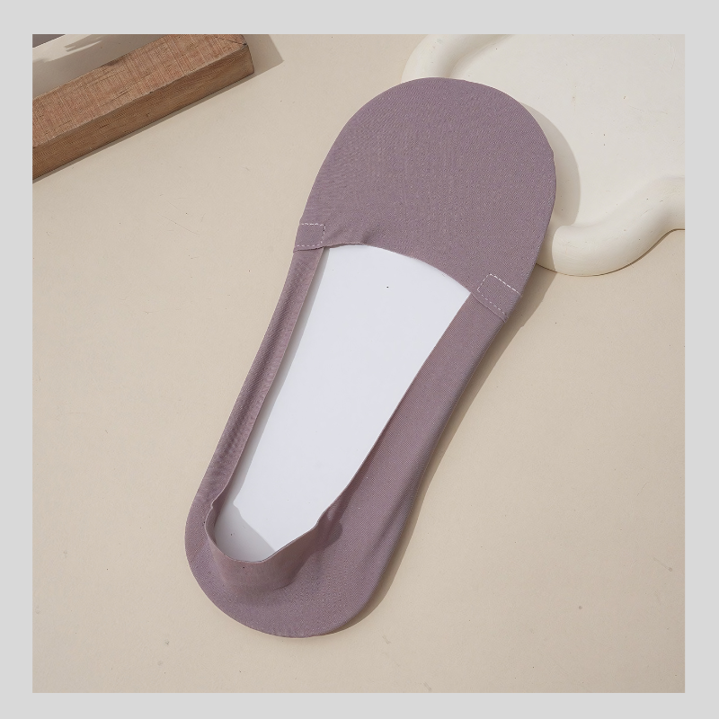 Chaussettes Éclipse™ en Soie Glacée Antidérapantes