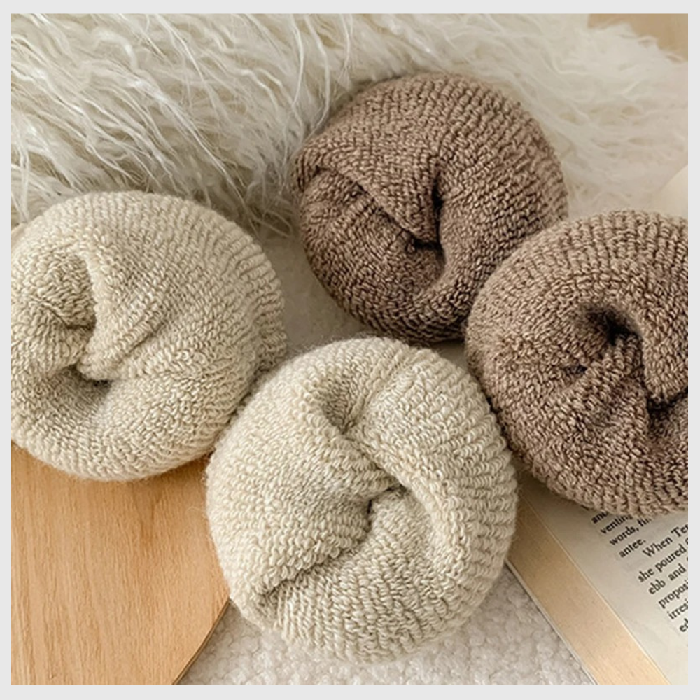 ChaleurDouce™ – Chaussettes Crew Thermiques (5 Paires)