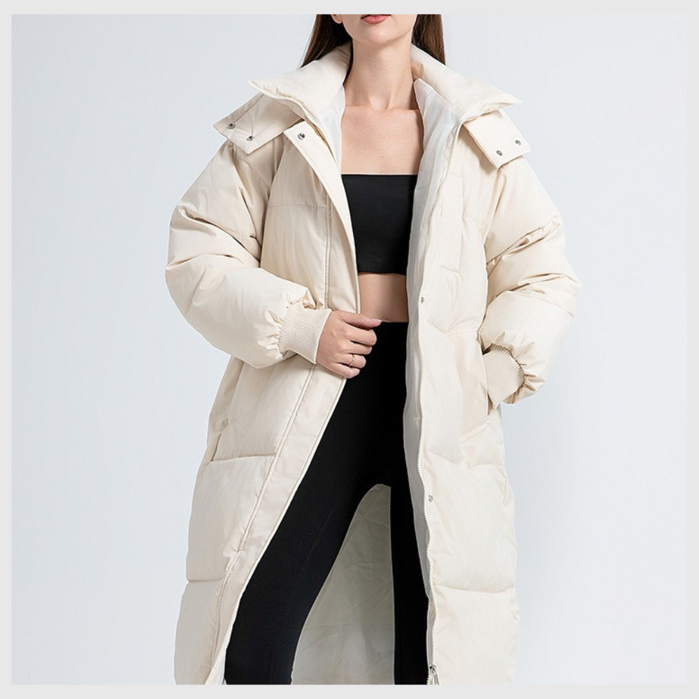 Nordica™ – Doudoune Longue Hivernale à Capuche
