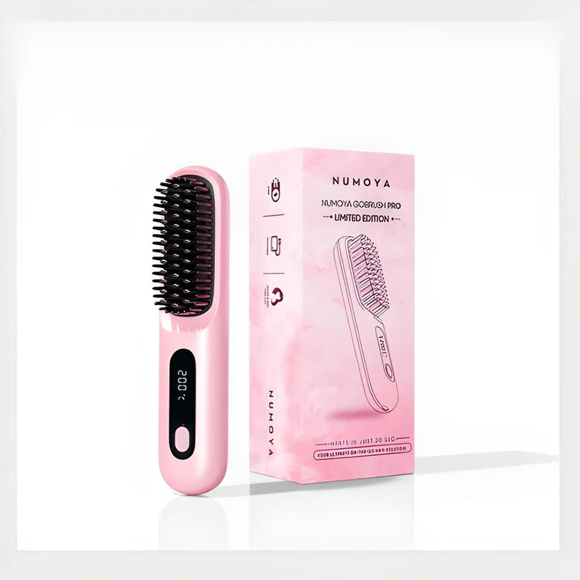 GlamBrush X™ - Brosse lissante portable