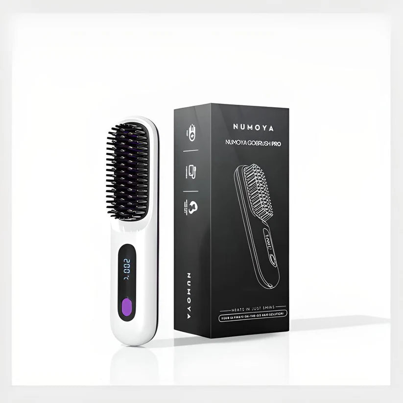 GlamBrush X™ - Brosse lissante portable
