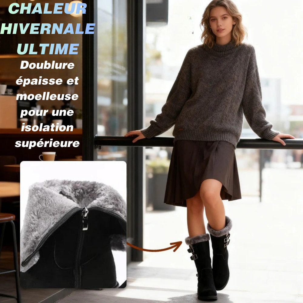 Velmira™ – Bottes d’Hiver Chaudes & Protection Totale