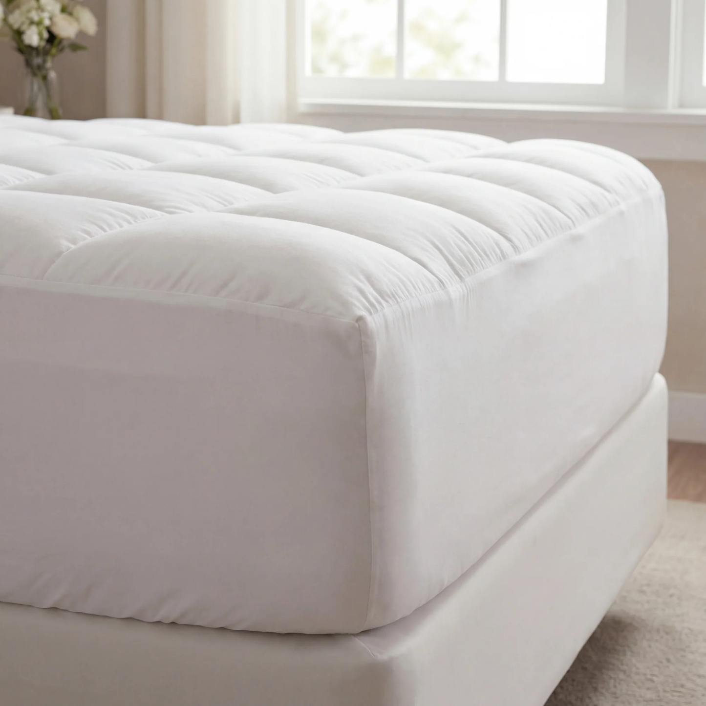 Surmatelas Suissmode™ Resort Luxe — Confort Hôtel & Fraîcheur Toute la Nuit
