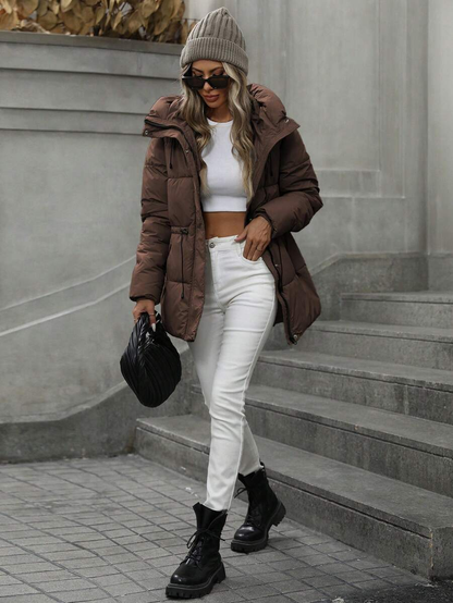 GlaciAir™ – Manteau Puffer Élégant pour L'Hiver