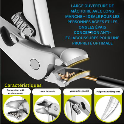SeniorCut™ – Coupe-Ongles Ergonomique