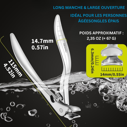 SeniorCut™ – Coupe-Ongles Ergonomique