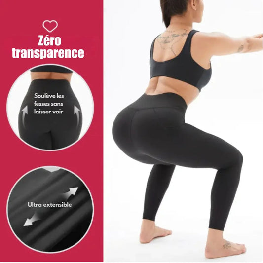PolaRêve™ – Legging Doublé Polaire au Galbe Parfait