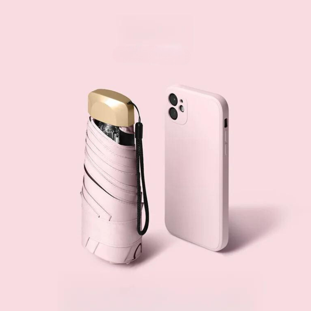 Pluvina™ – Mini Parapluie Compact & Élégant