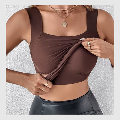 Débardeur shaper en U avec soutien-gorge intégré