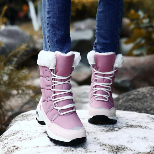 SnowLuxe™ – Bottes d’Hiver Chaudes & Imperméables