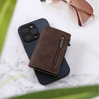 SécuriPorte™ – Portefeuille Anti-RFID Élégant et Compact