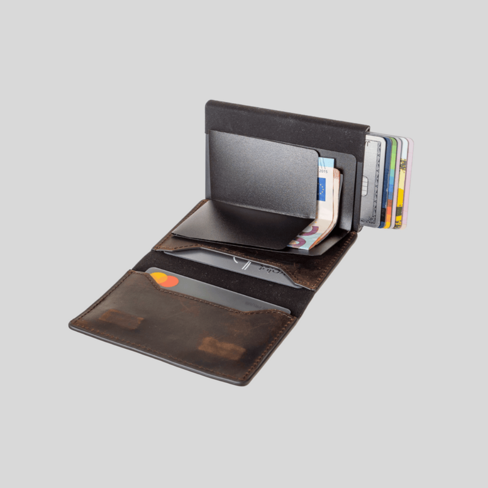 SécuriPorte™ – Portefeuille Anti-RFID Élégant et Compact