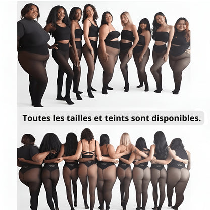 Polaruxe™-Leggings Sculptants Polaires à Couture Unique