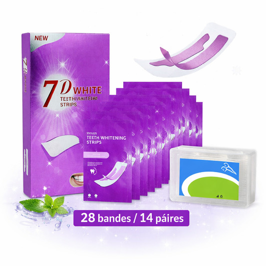 Smileva™ – Bandes Blanchissantes Éclat du Sourire