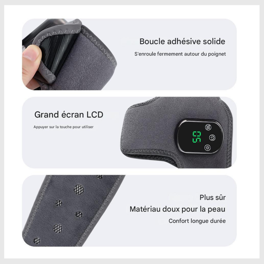 RelaxPied™ – Masseur 3-en-1 Circulation & Confort