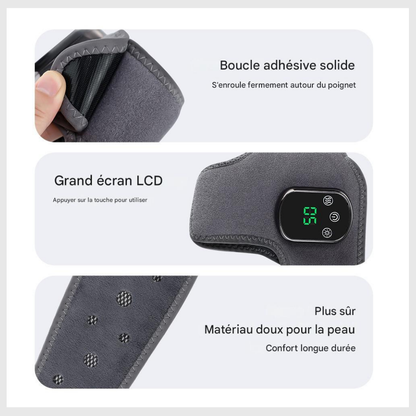 RelaxPied™ – Masseur 3-en-1 Circulation & Confort