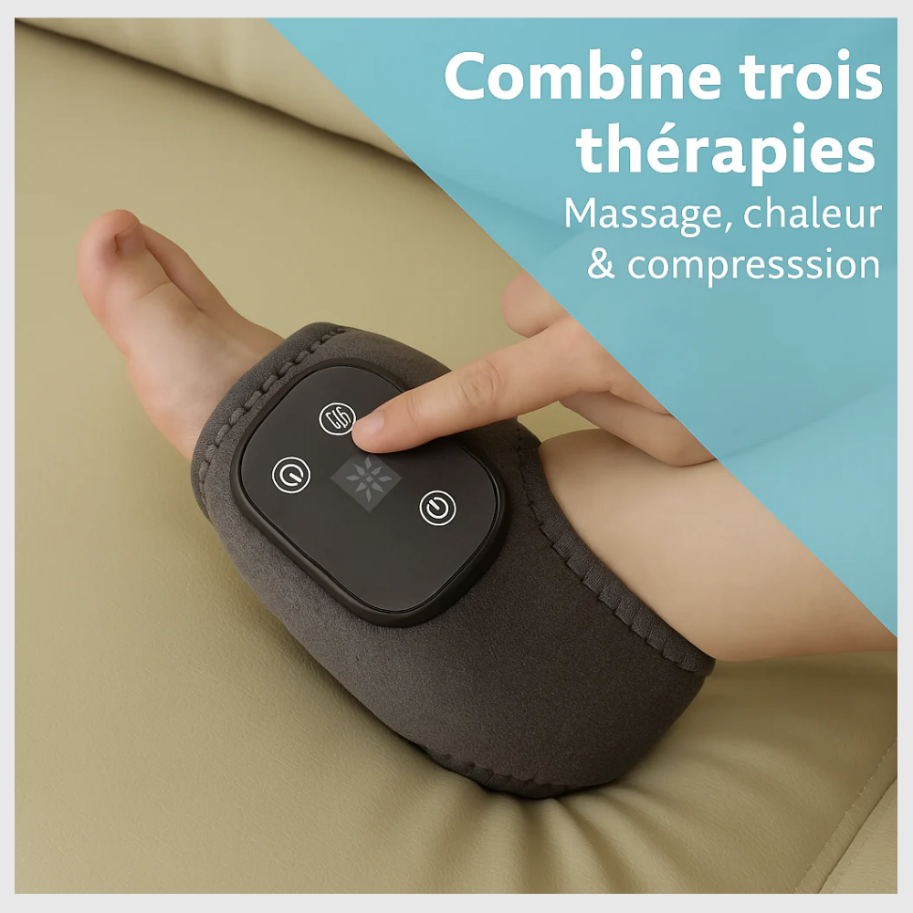 RelaxPied™ – Masseur 3-en-1 Circulation & Confort