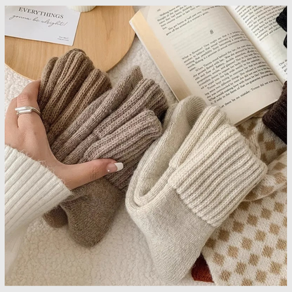 ChaleurDouce™ – Chaussettes Crew Thermiques (5 Paires)