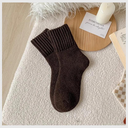 ChaleurDouce™ – Chaussettes Crew Thermiques (5 Paires)