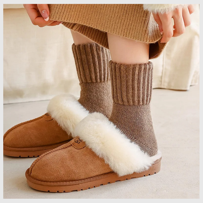 ChaleurDouce™ – Chaussettes Crew Thermiques (5 Paires)