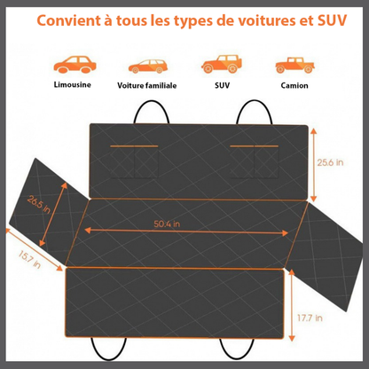 AutoPaws™ – Siège Protecteur & Confort pour Animaux en Voiture