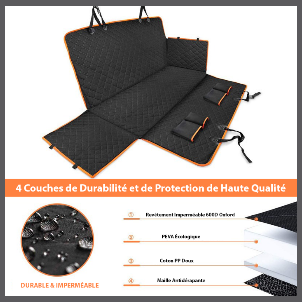 AutoPaws™ – Siège Protecteur & Confort pour Animaux en Voiture