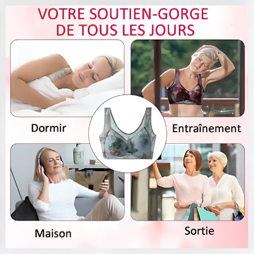 FlexiLace™- Soutien-gorge sans boutons, confortable et tendance