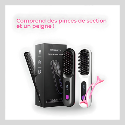 GlamBrush X™ - Brosse lissante portable