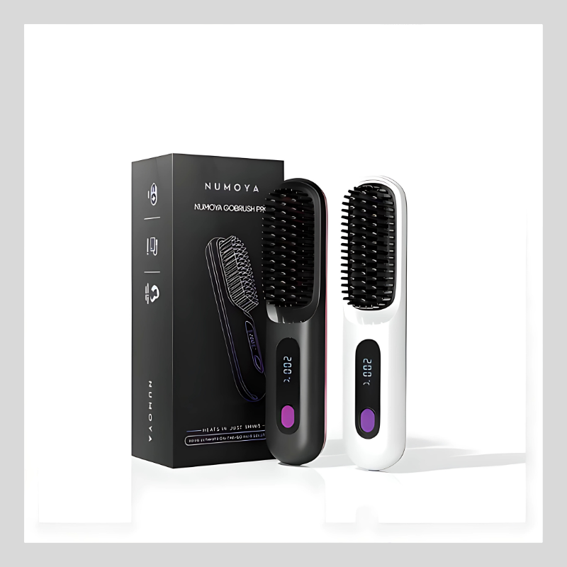 GlamBrush X™ - Brosse lissante portable