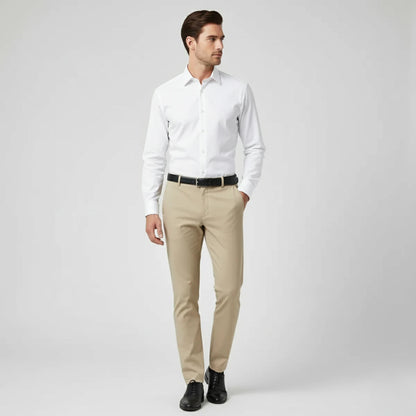 Aurévon™ – Pantalon Tailleur Stretch Confort Premium