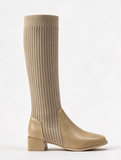 Élancia™-Bottes hautes extensibles pour mollets larges