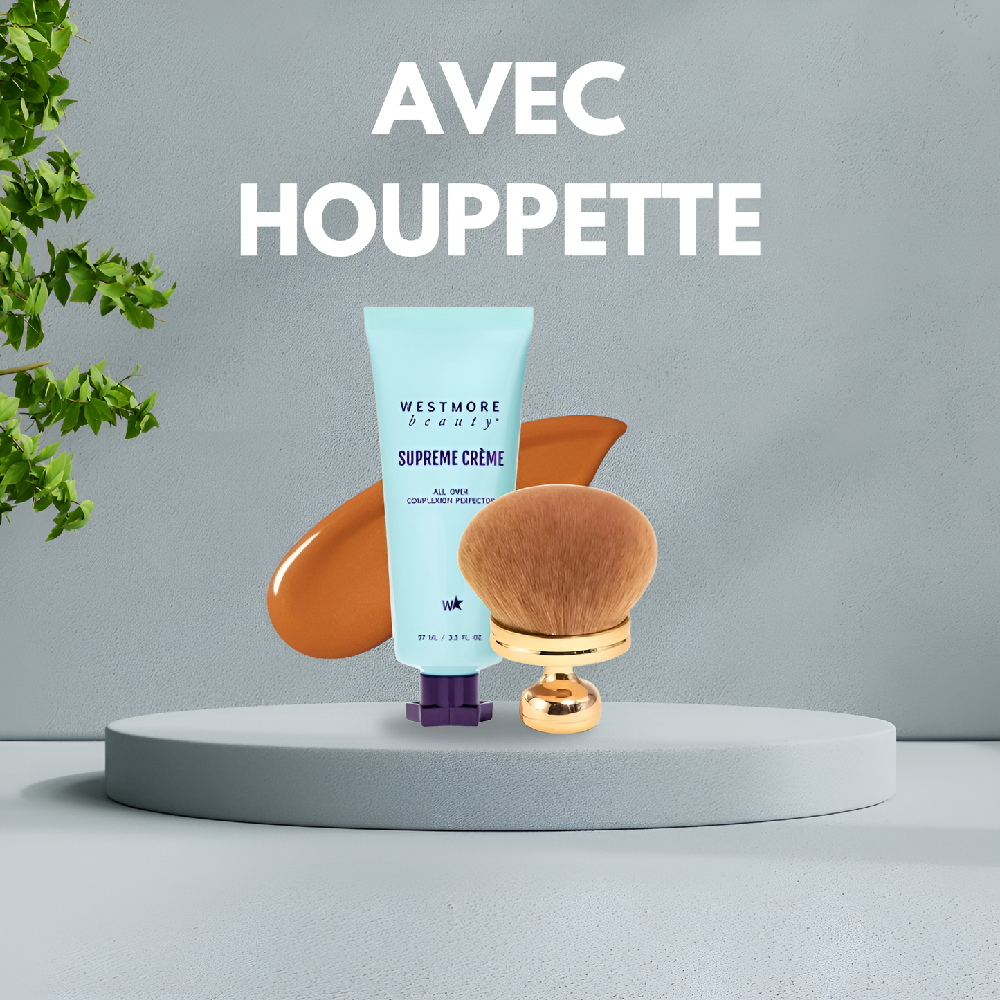 Crème Suprême – Hydratant, anti-cernes et couvrance tout-en-un-Léger et imperméable