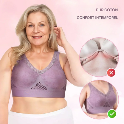 CalmiBra™ – Soutien-Gorge Sans Armature au Confort Naturel & Maintien Doux