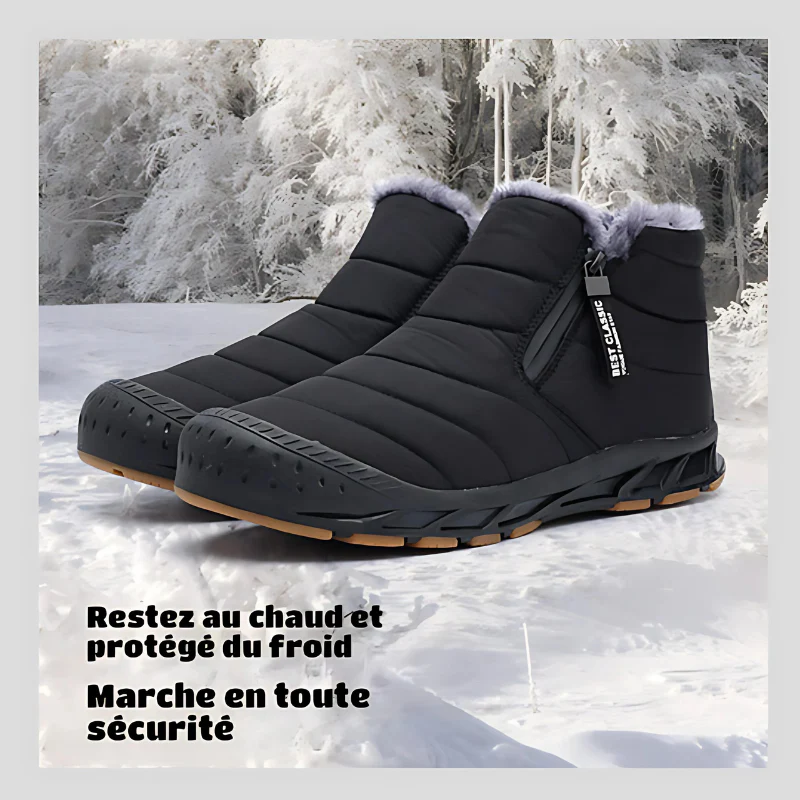 FrostGuard™ - Bottes d'Hiver Pour homme Imperméables et Ultra-Chaudes