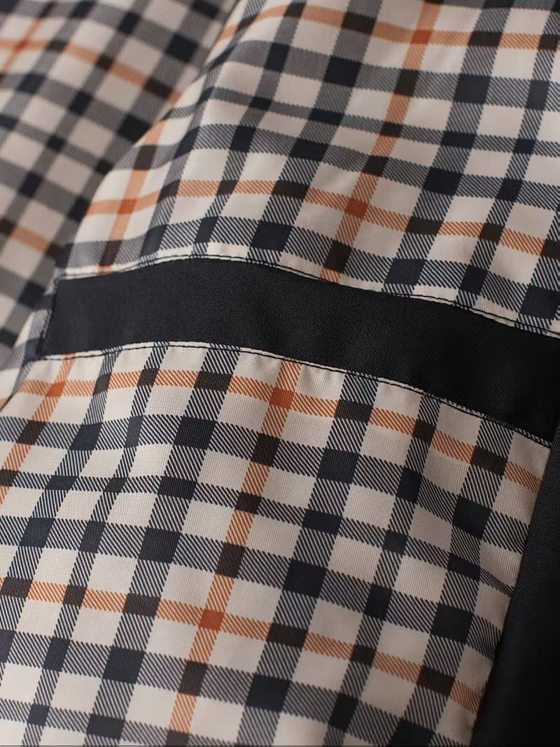 Pluvéline™ – Manteau Long Élégant & Imperméable à Doublure Couture