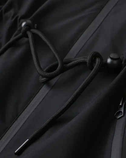 Pluvéline™ – Manteau Long Élégant & Imperméable à Doublure Couture