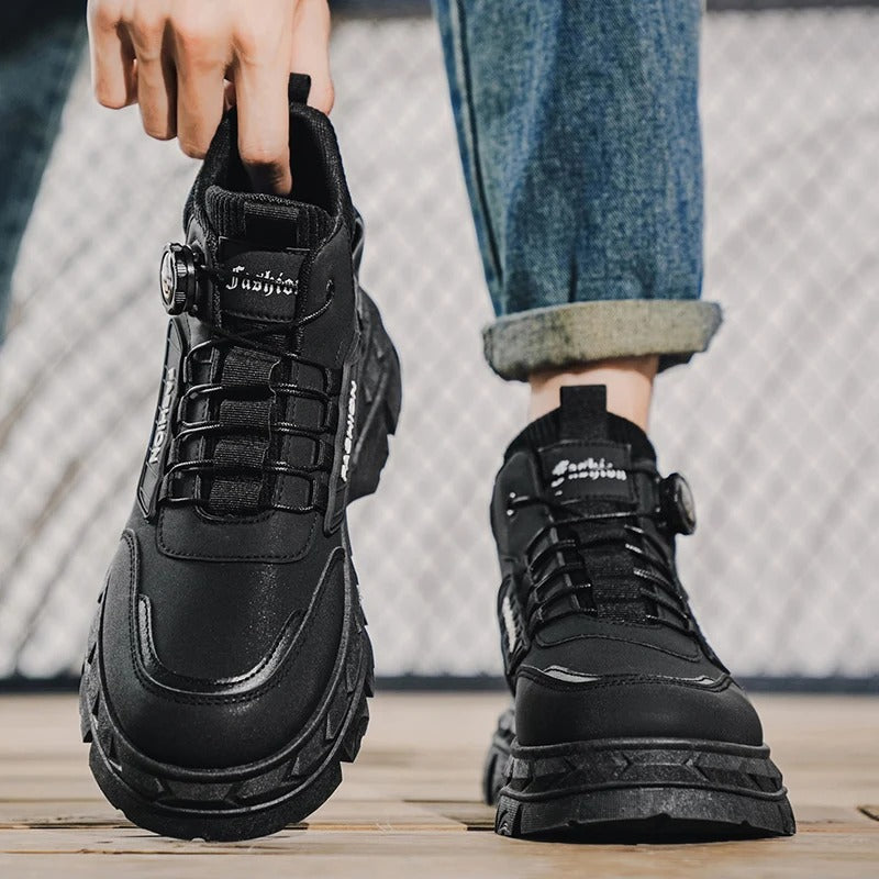 HéritageUrbain™ – Bottes Chunky Style Rétro pour Hommes