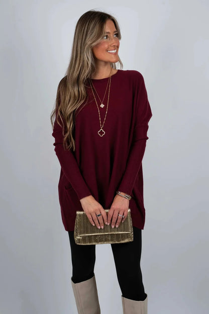 Velmira™ – Pull Oversize Douceur & Style