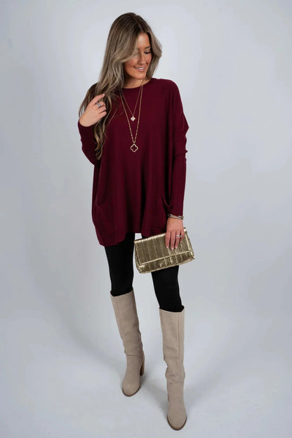 Velmira™ – Pull Oversize Douceur & Style