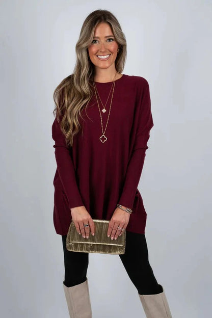 Velmira™ – Pull Oversize Douceur & Style