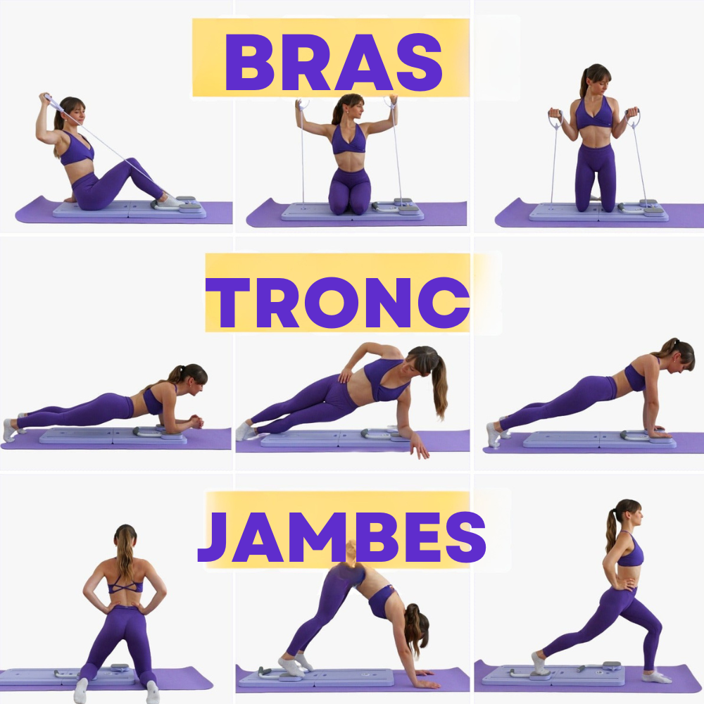 FormaSlide™ – Planche Pilates Sculptante 360°