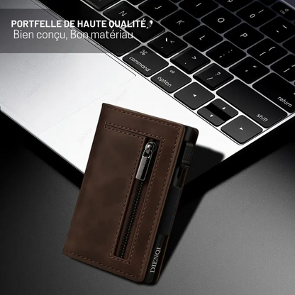 SécuriPorte™ – Portefeuille Anti-RFID Élégant et Compact