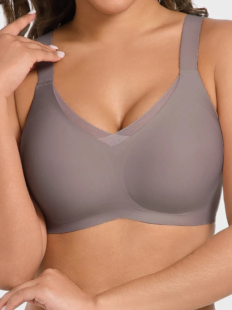 ÉléganciaSoft™ – Soutien-Gorge Confort Sans Armatures à Encolure V