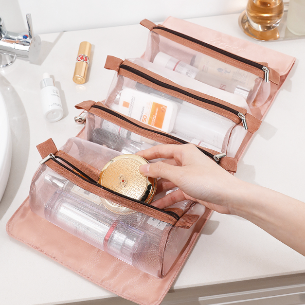 Trousse de maquillage portable avec poignées amovibles - Nouvelle collection